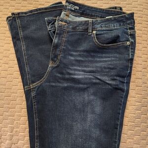 Maurices Women's Dark Blue Boot Cut Jeans